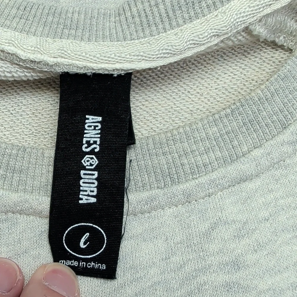 Agnes & Dora Large Casual Ladies Shirt Sweatshirt Tshirt L - Picture 6 of 12